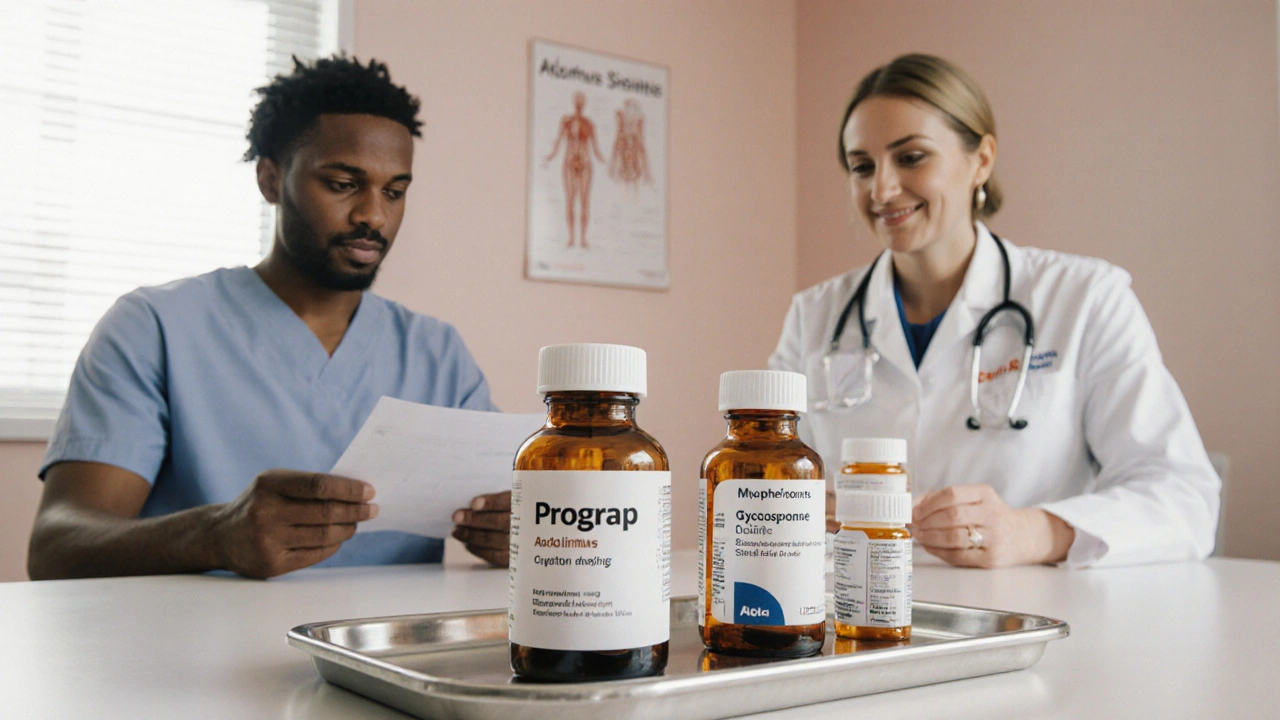 Prograf (Tacrolimus) vs Alternatives: Side‑Effect, Cost & Efficacy Comparison
