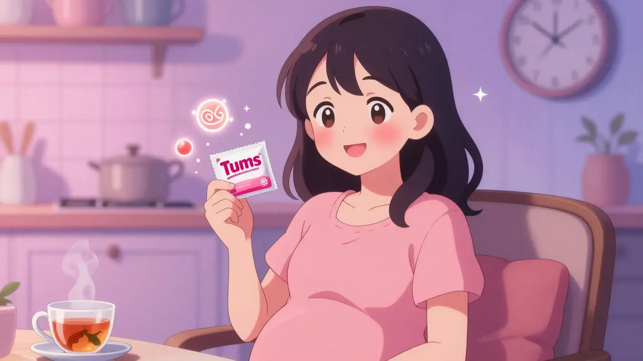 Heartburn Medications in Pregnancy: Antacids, H2 Blockers, and PPIs Explained