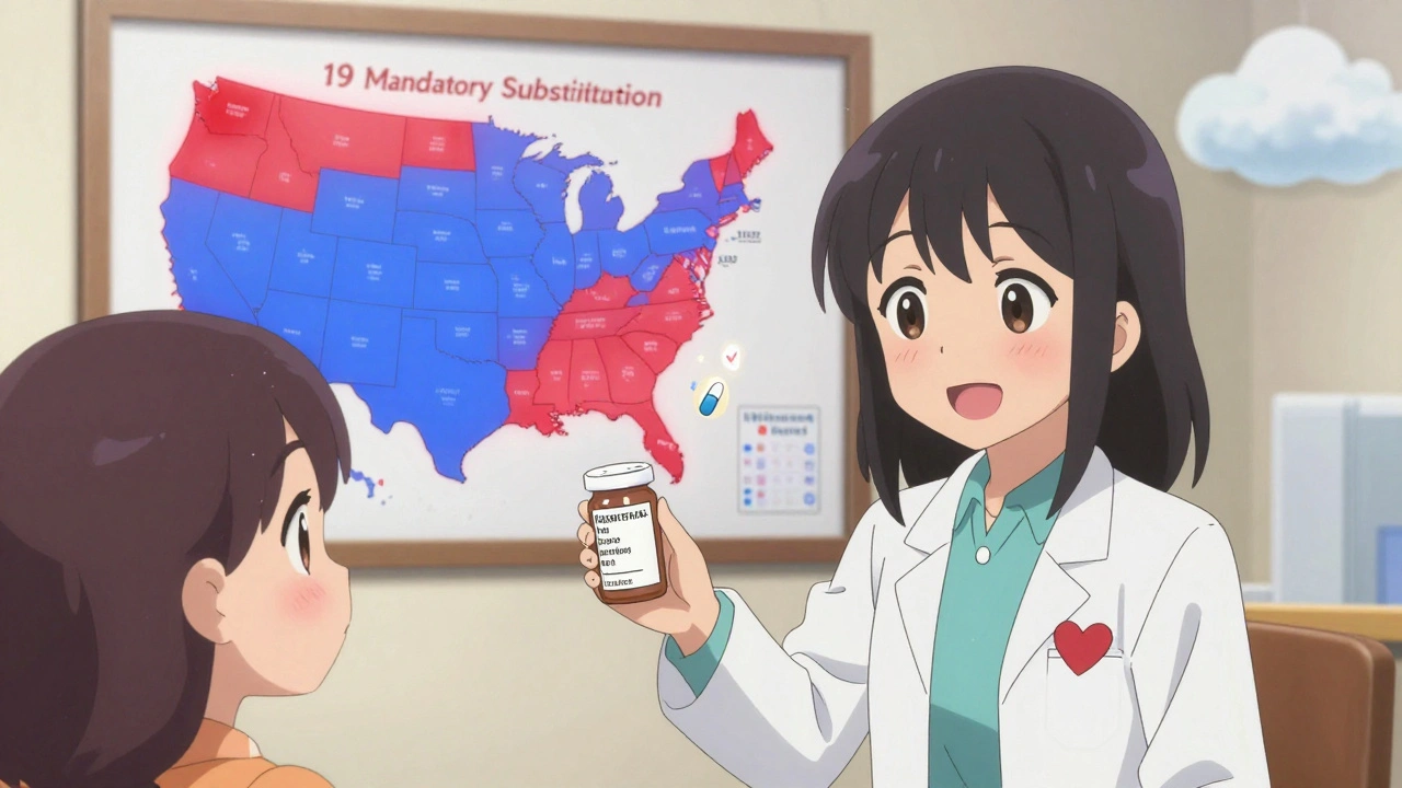 Mandatory vs Permissive Substitution: How State Laws Control Generic Drug Switching