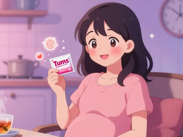 Heartburn Medications in Pregnancy: Antacids, H2 Blockers, and PPIs Explained