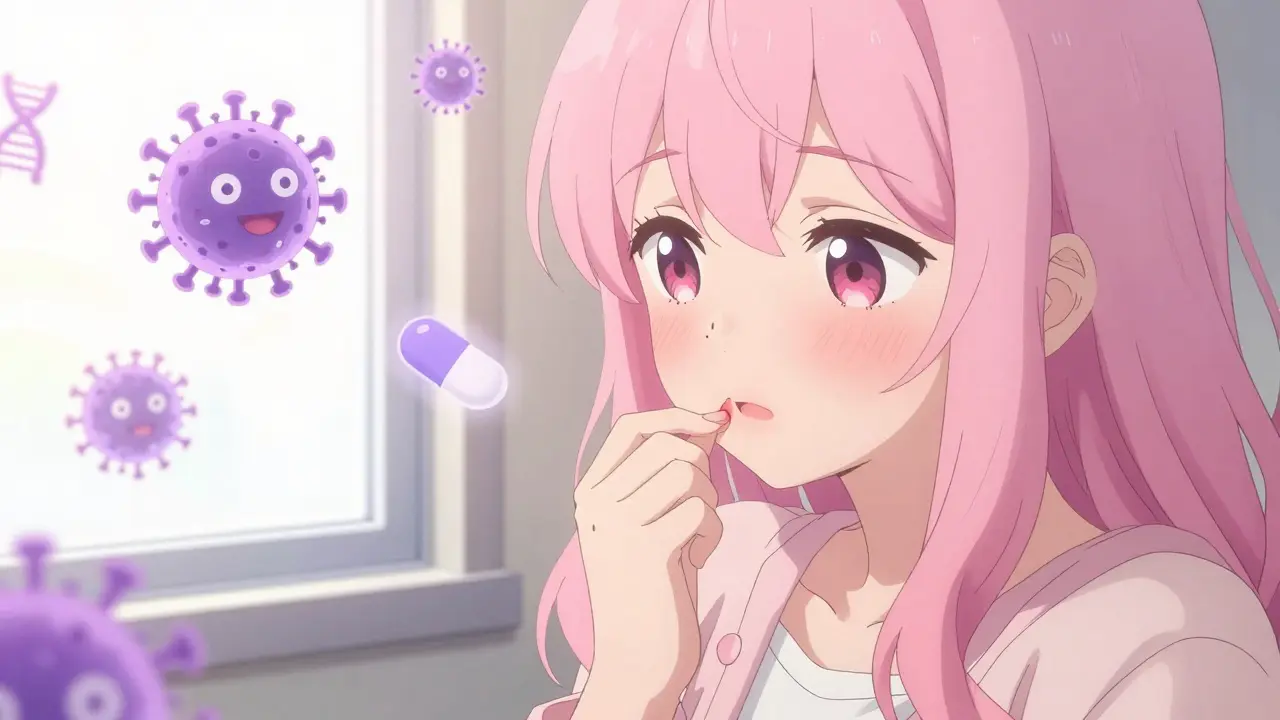 Herpes Simplex Virus: Types, Symptoms, and Antiviral Therapy