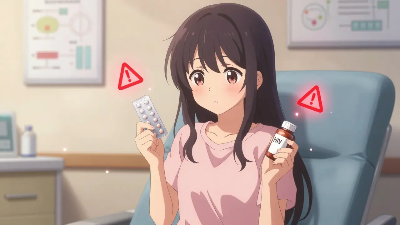 HIV Protease Inhibitors and Birth Control: What You Need to Know About Reduced Contraceptive Effectiveness